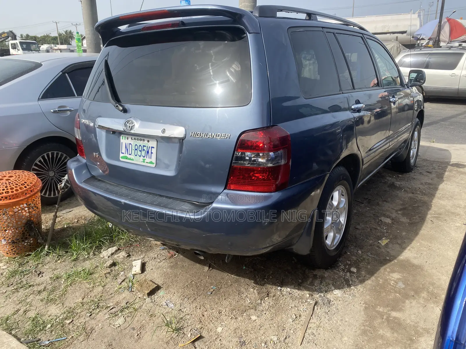 Toyota Highlander V6 4x4 2005 Green