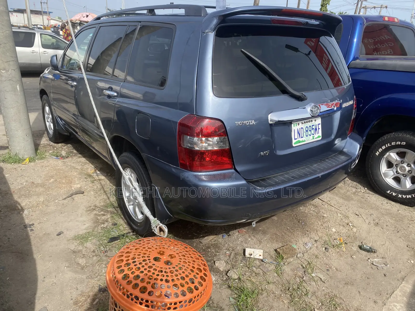 Toyota Highlander V6 4x4 2005 Green