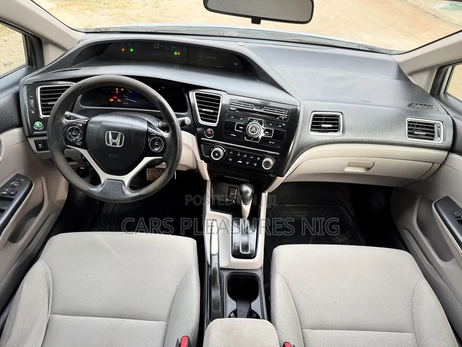 Honda Civic EX 2dr Coupe (1.8L 4cyl CVT) 2014 Silver