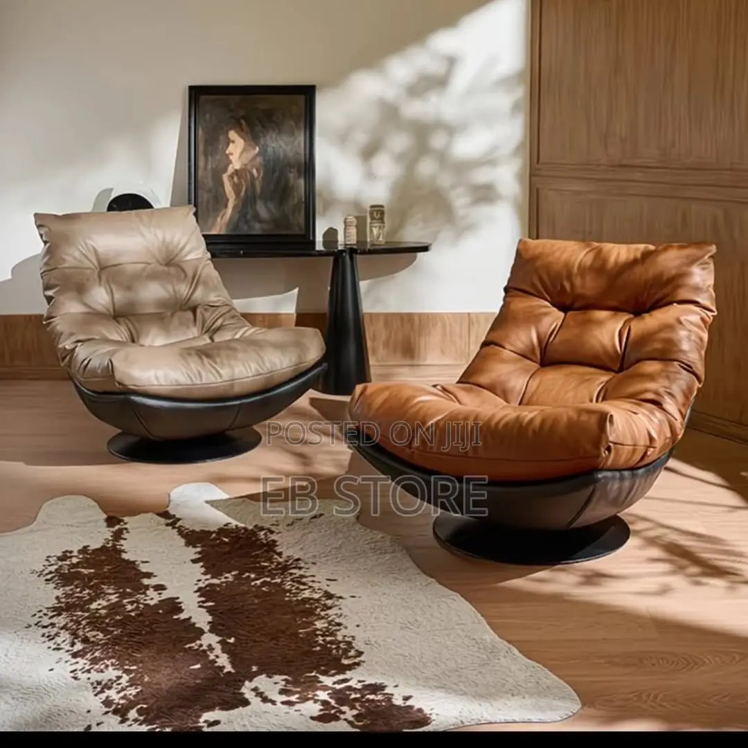 Luxury Swivel Lounge Chair – Soft Life Statement Seat
