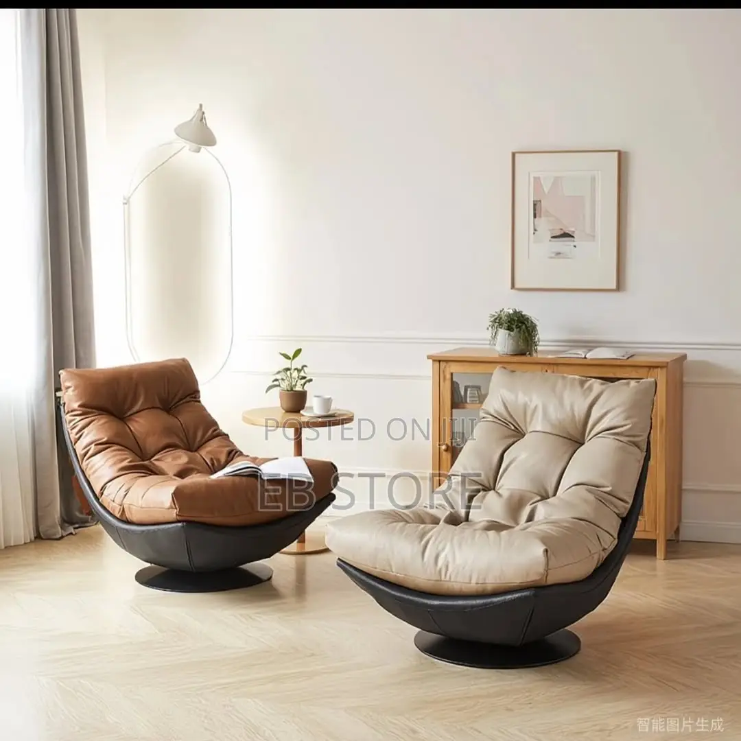 Luxury Swivel Lounge Chair – Soft Life Statement Seat
