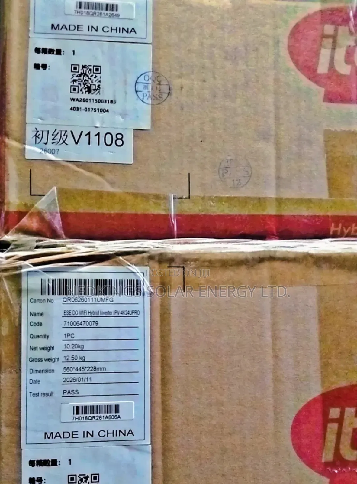 Itel 4kva 24v Hybrid Inverter