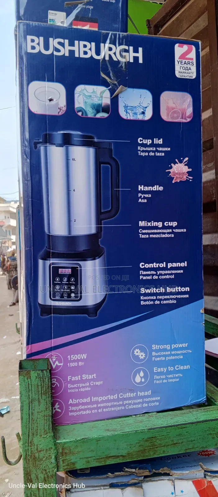 Bushburgh Commercial Blender 6l