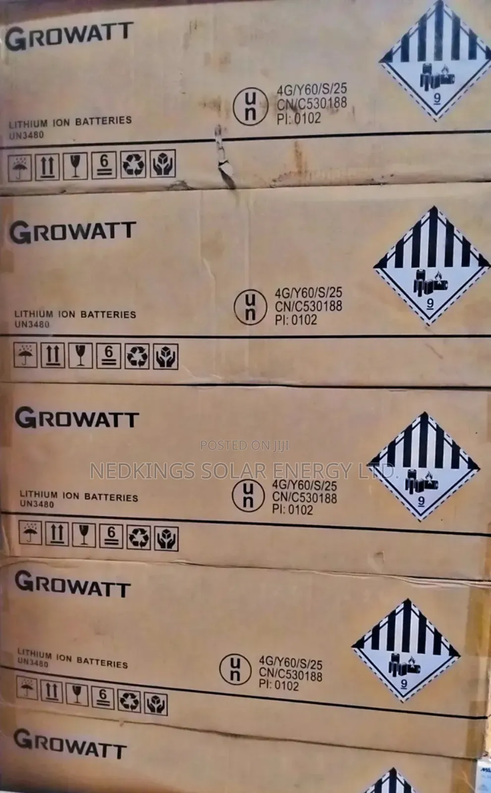 Growatt 5.5kwh 48v Lithium Battery
