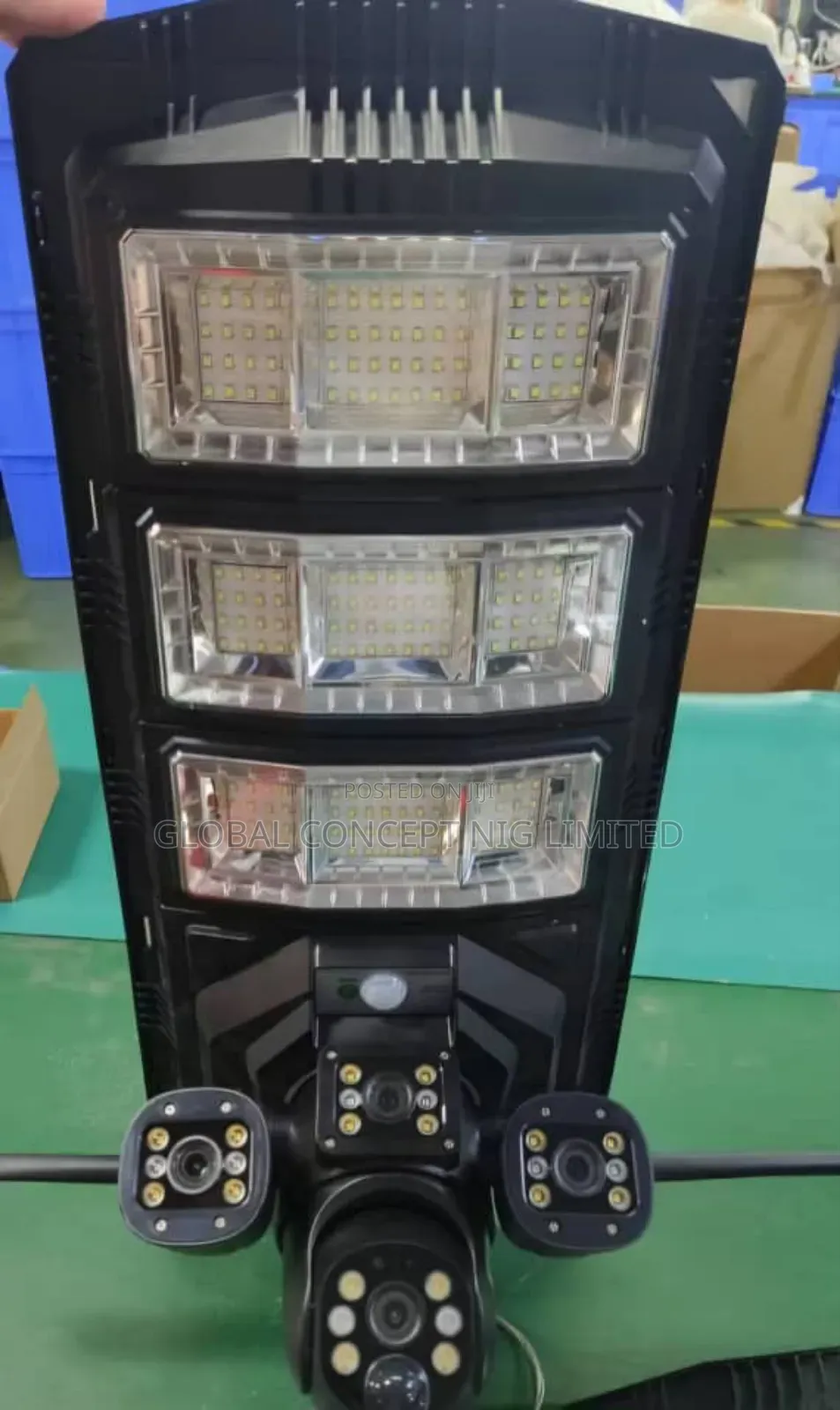 Intelligent Triple Lens Street Light Camera
