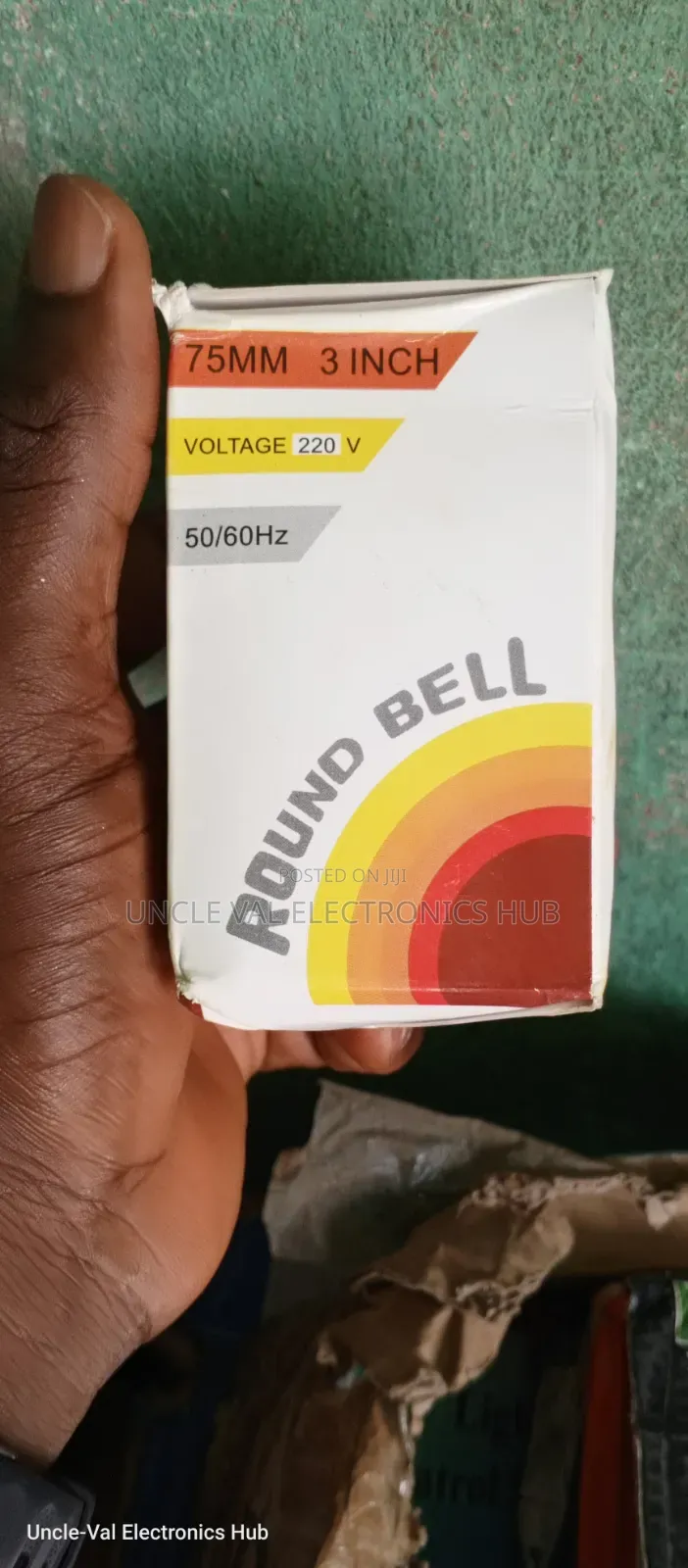 Stainless Wired Doorbell 3"