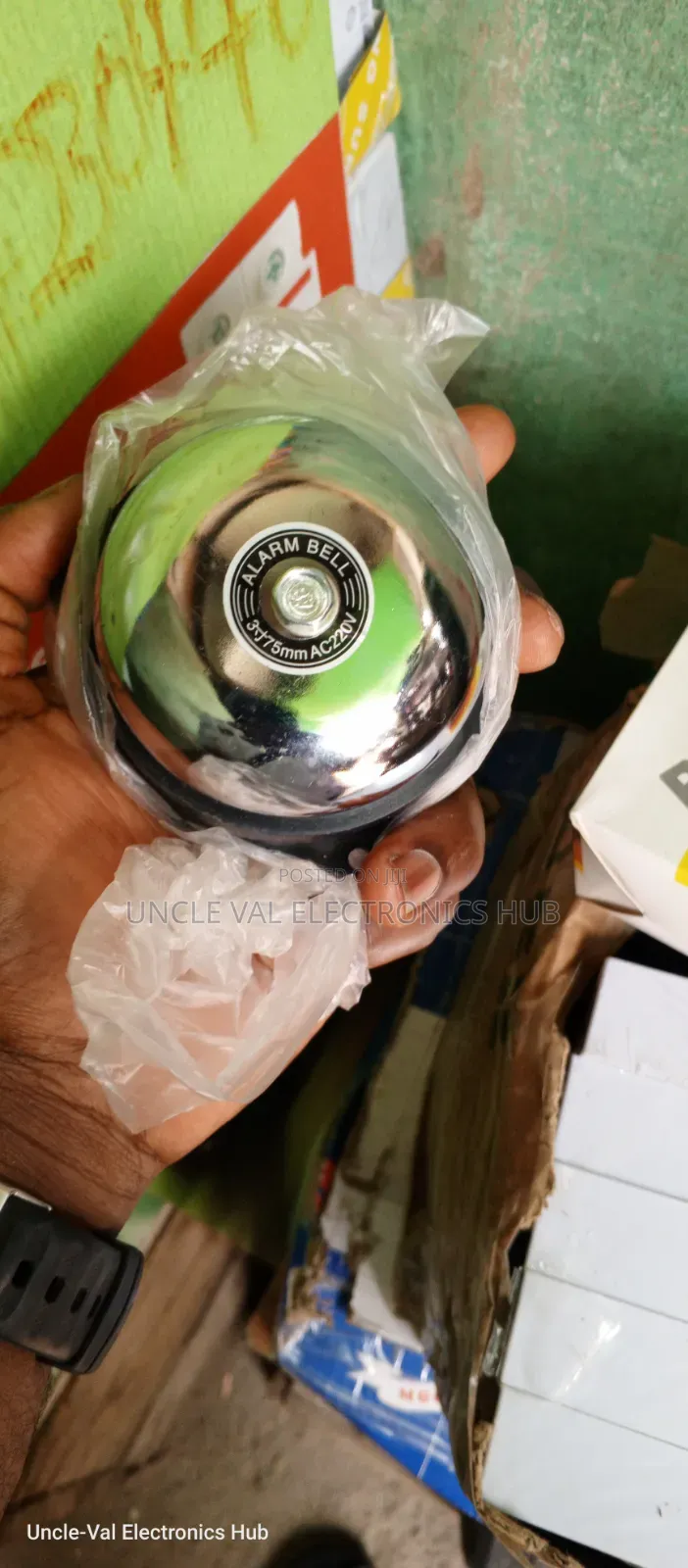 Stainless Wired Doorbell 3"