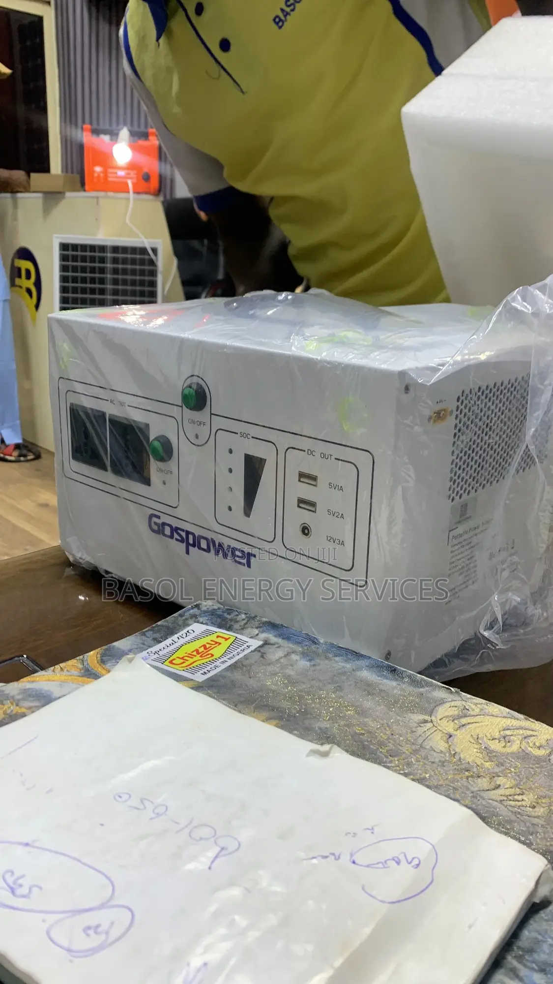 God’S Power 1000w/1.2kwh Solar Generator
