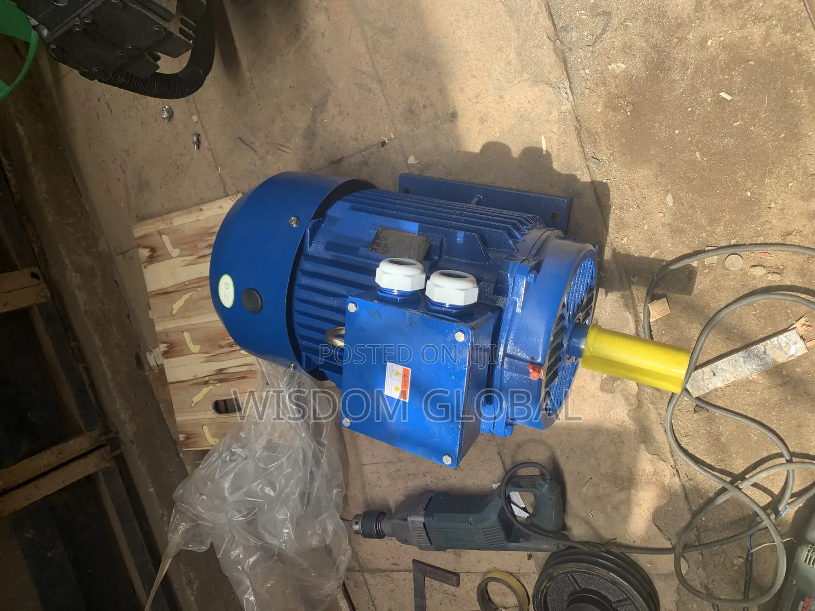 Original 20hp Electric Motor Is Available