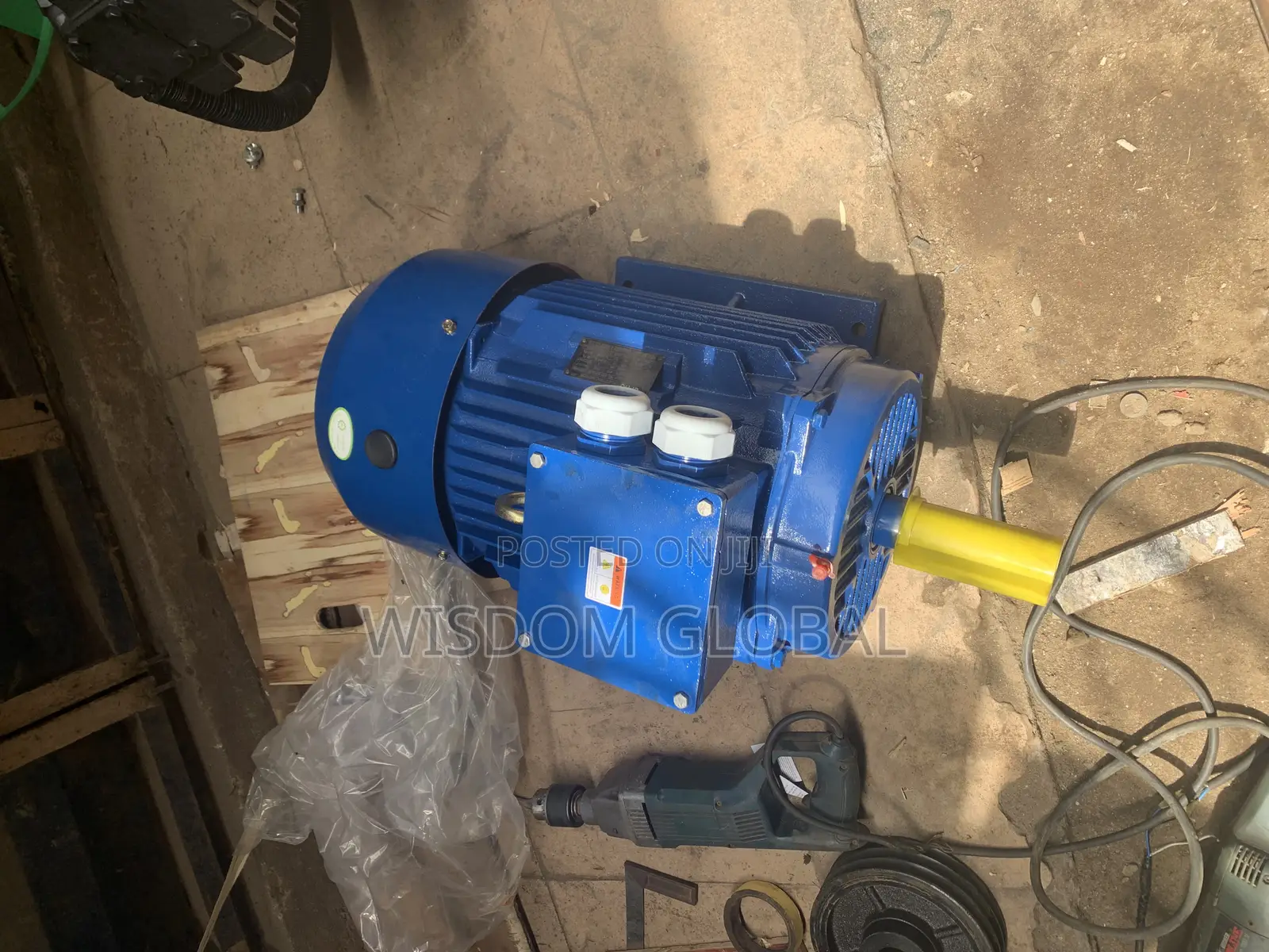Original 20hp Electric Motor Is Available