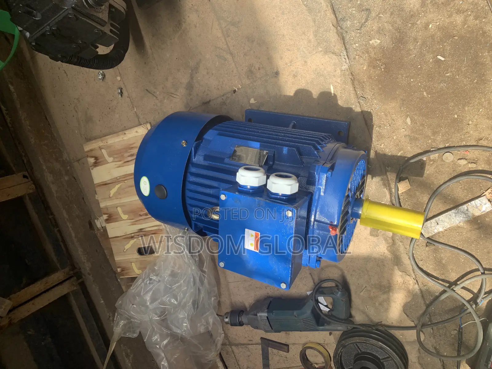 Original 20hp Electric Motor Is Available