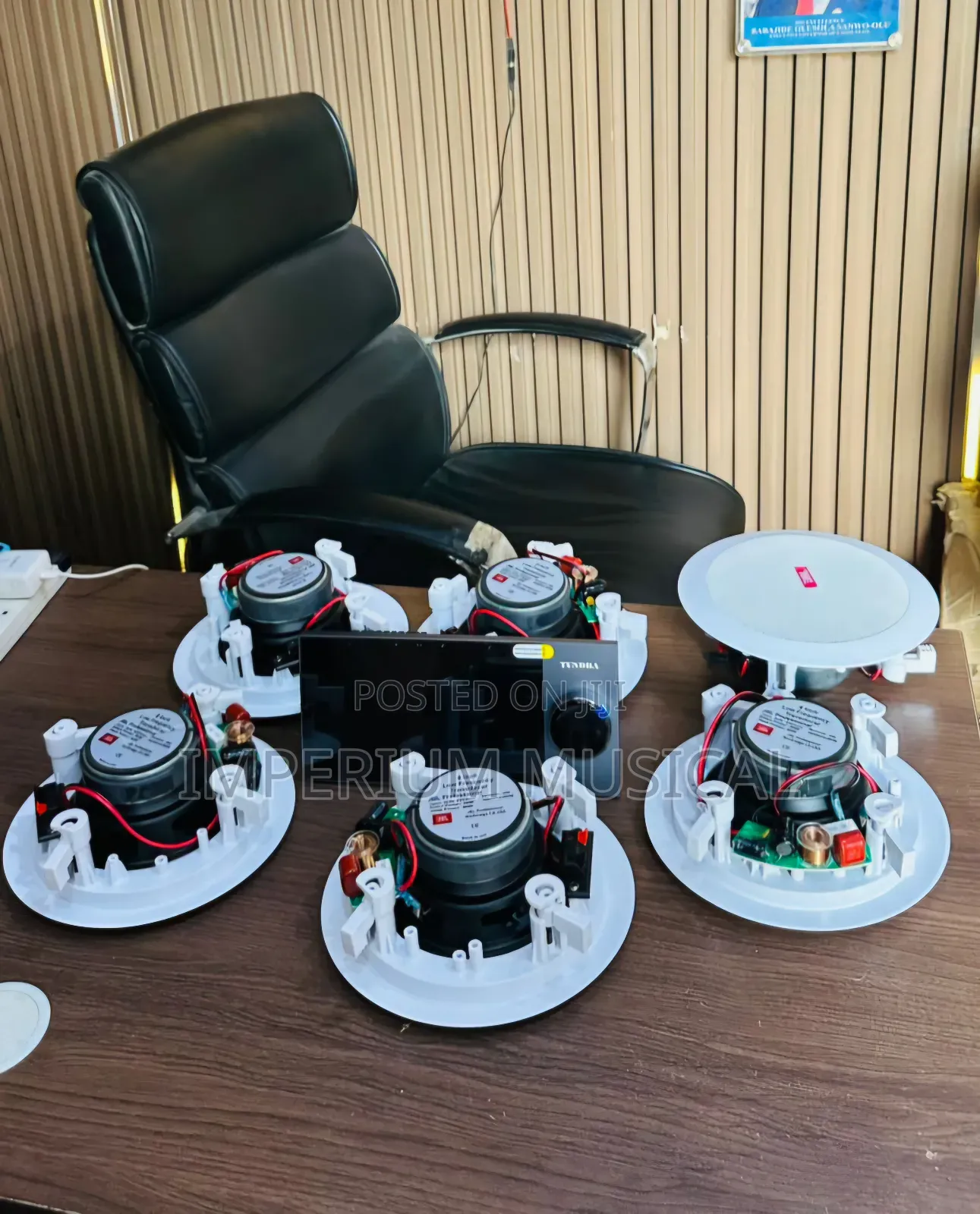 Original JBL Ceiling Speakers With Bass