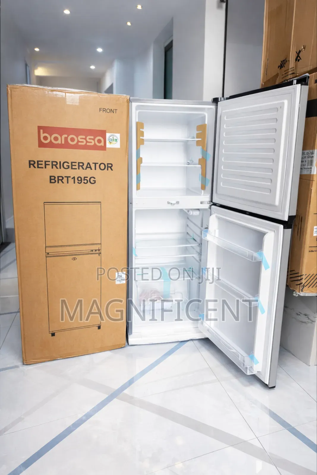 Barossa Double Door Refrigerator (Brt195g) – Bright, Spacious Energ