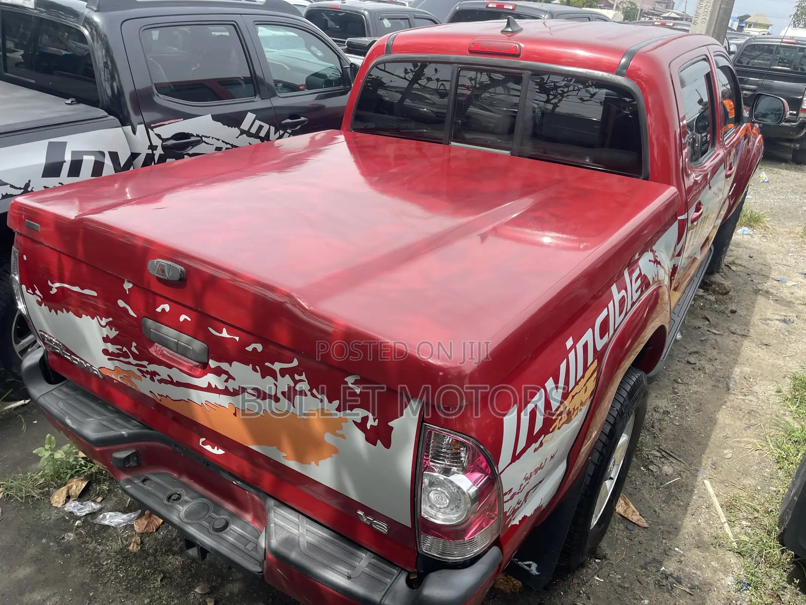 Toyota Tacoma PreRunner 4dr Double Cab 5.0 ft. SB (2.7L 4cyl 4A) 2014 Red