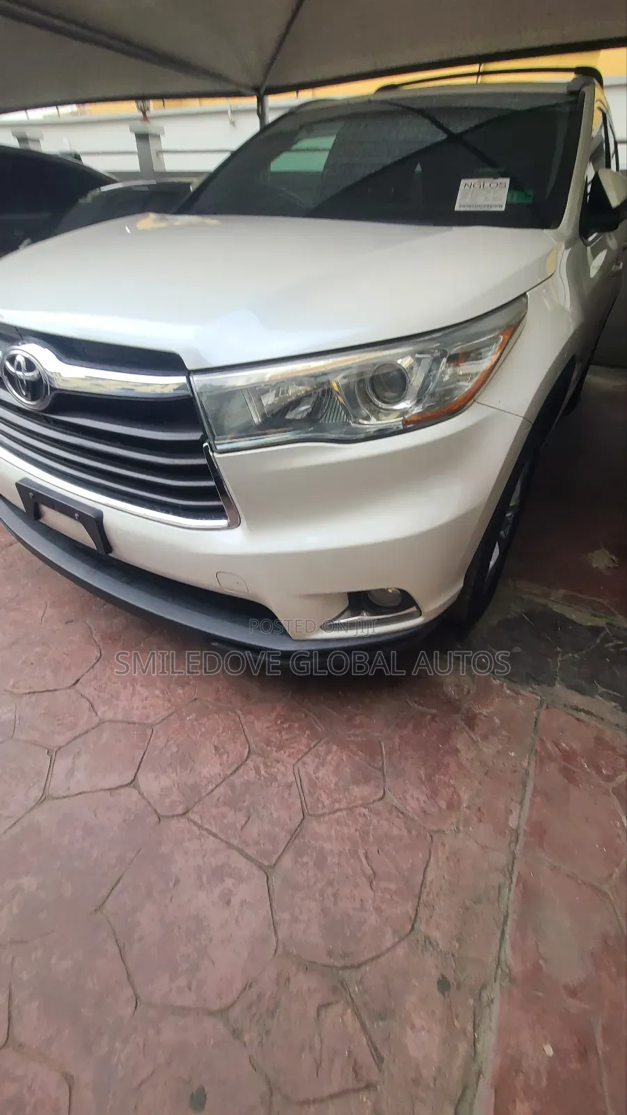 Toyota Highlander Limited 4dr SUV AWD (3.5L 6cyl 6A) 2015 White