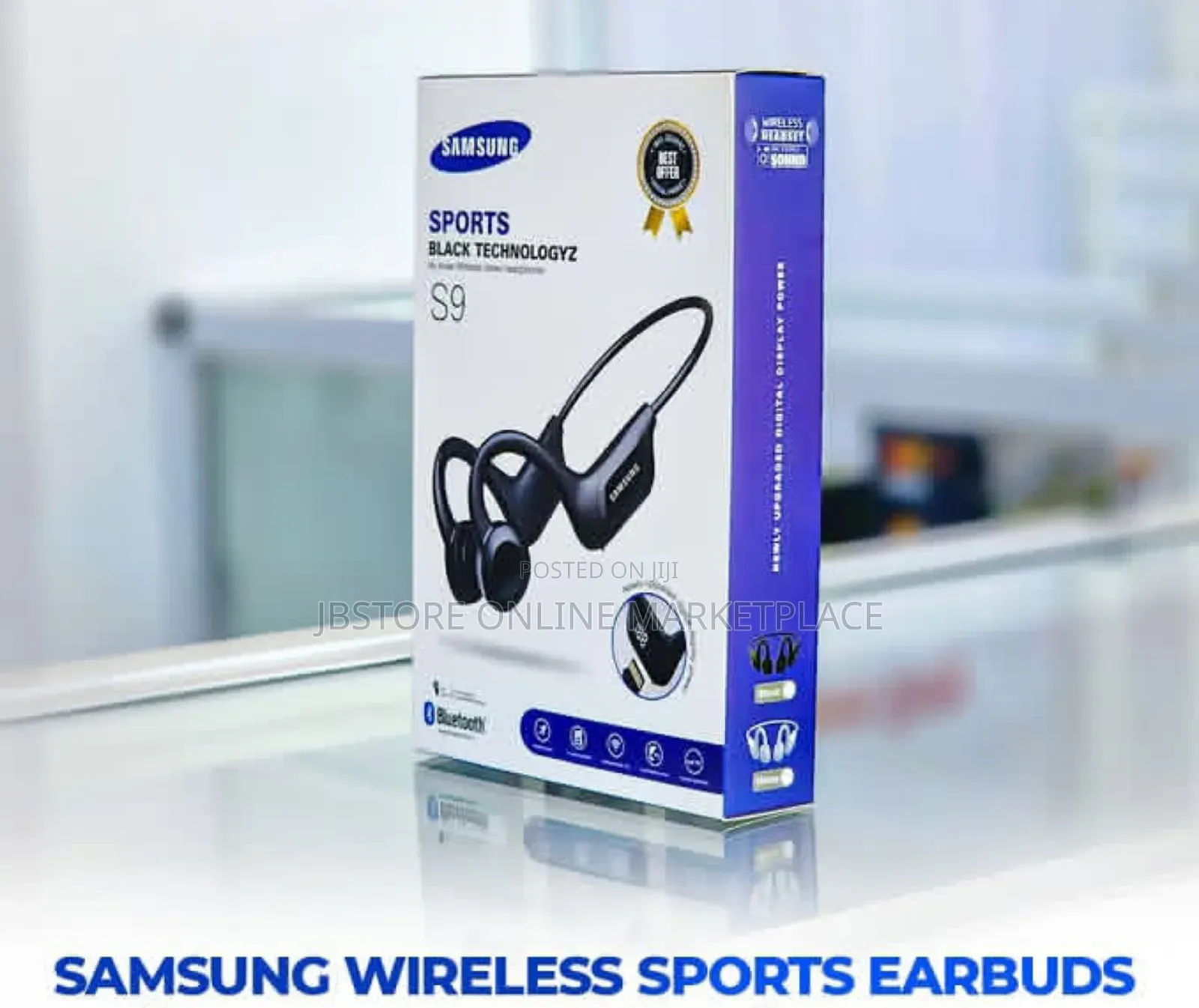 Samsung S9 Sport Wireless Bluetooth Headset Headphones