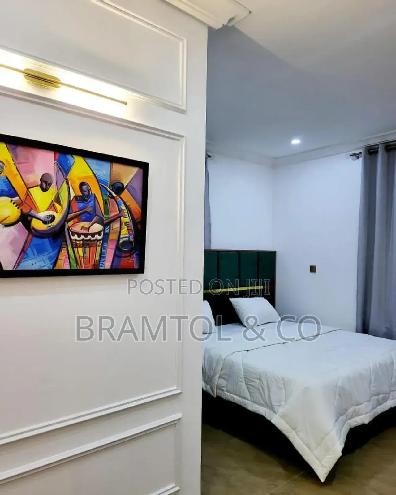Furnished 2bdrm Block of Flats in Wuye for rent