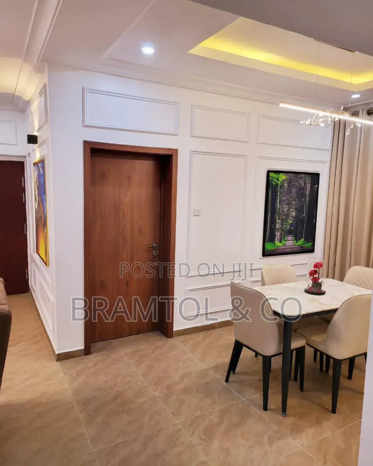 Furnished 2bdrm Block of Flats in Wuye for rent