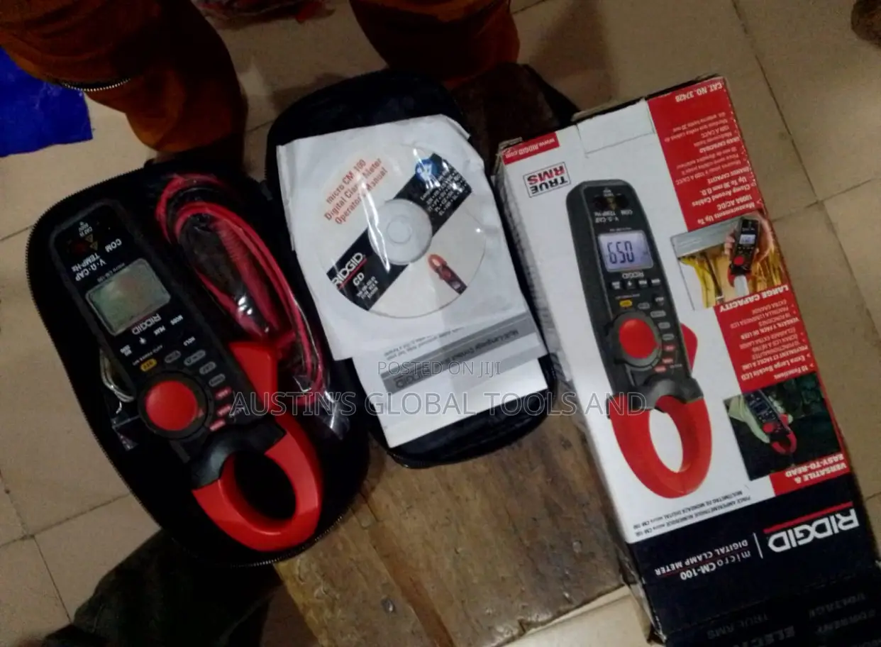Ridgid Micro Cm-100 Digital Clamp Meter (Catalog No. 37428)