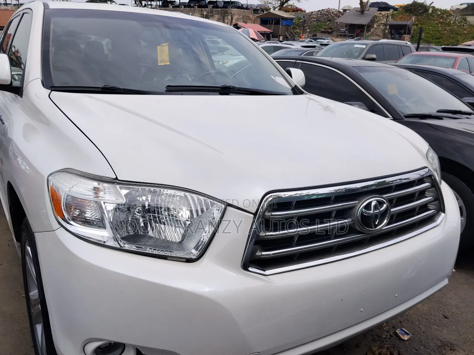 Toyota Highlander Limited 2010 White