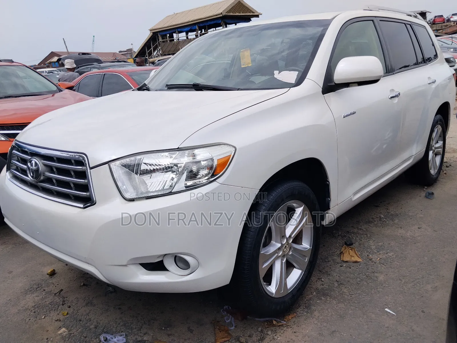 Toyota Highlander Limited 2010 White