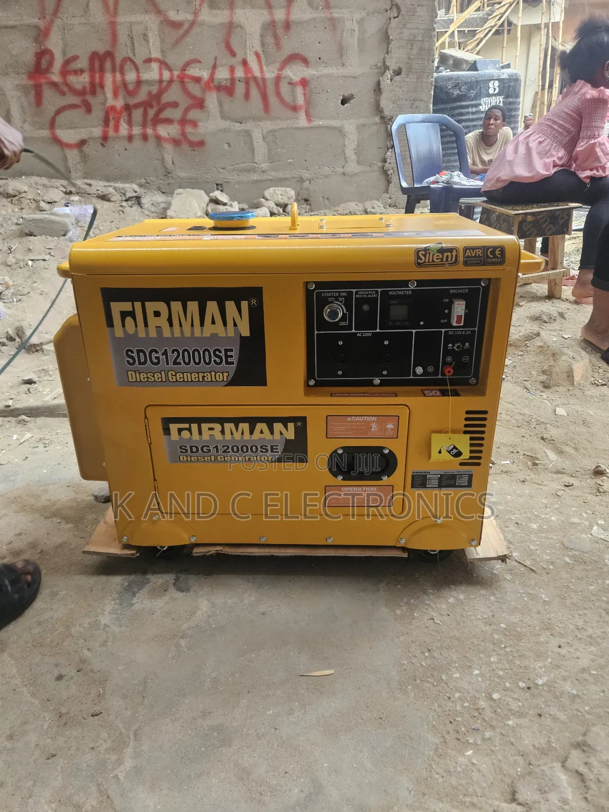 Powerful 12kva Firman Generator – Soundproof Efficient