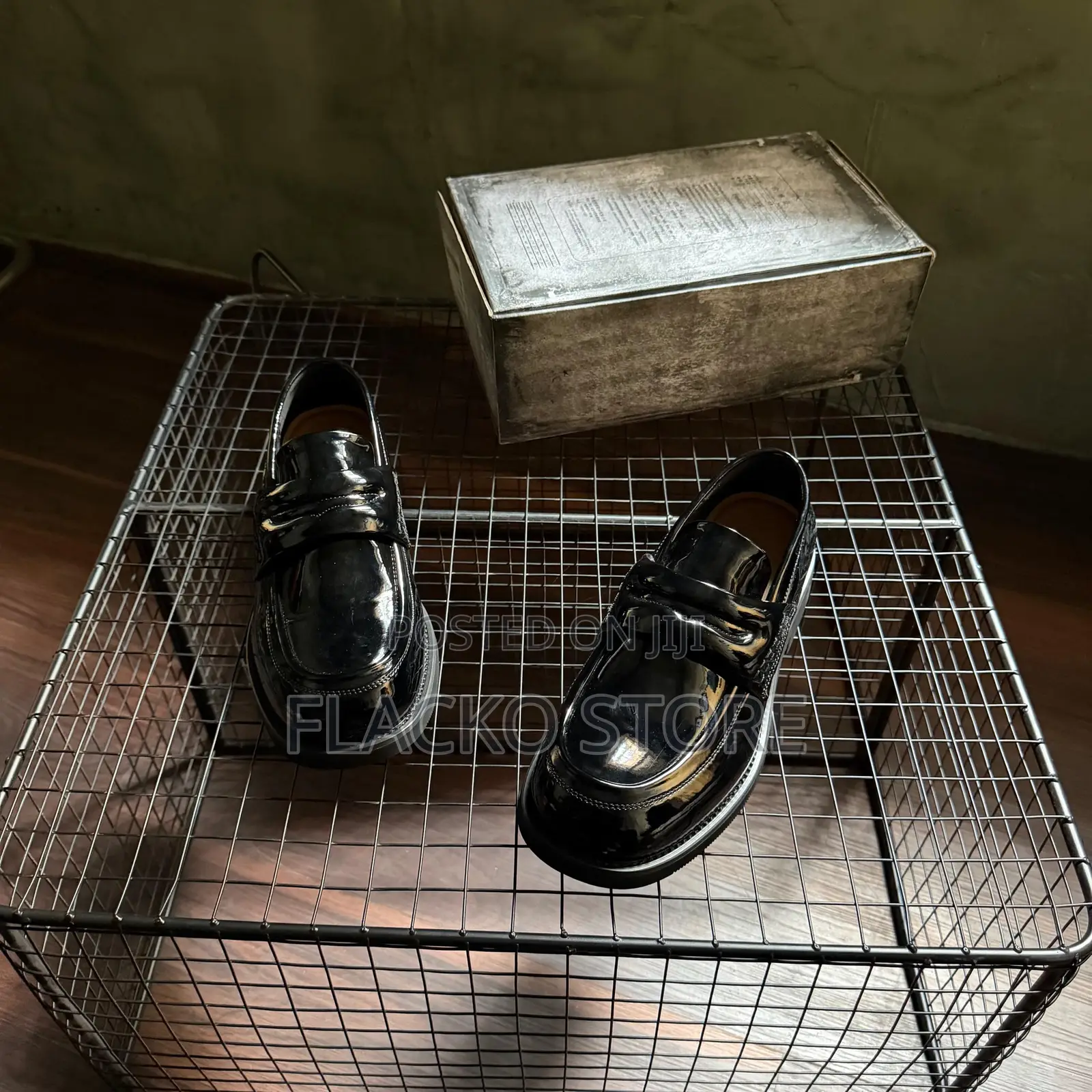 Original FDCP Bridge Patent Loafers Shoes