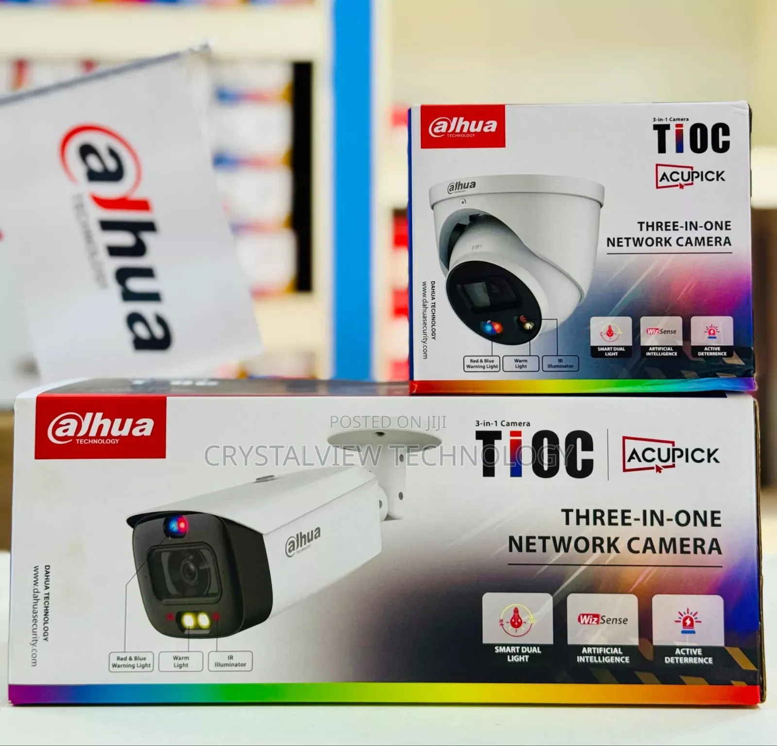 Dahua 5mp Full-Color Active Deterence (Tioc) Ip Camera