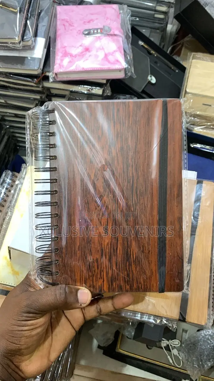 Bamboo Hardcover A5 Dairy With Spiral Binding