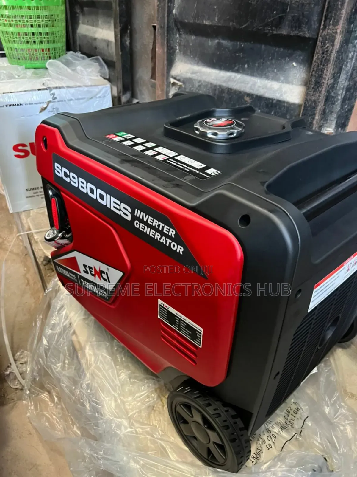 Senci Model Sc98000ies 7.5kva Inverter Generator With 1 Year Warranty