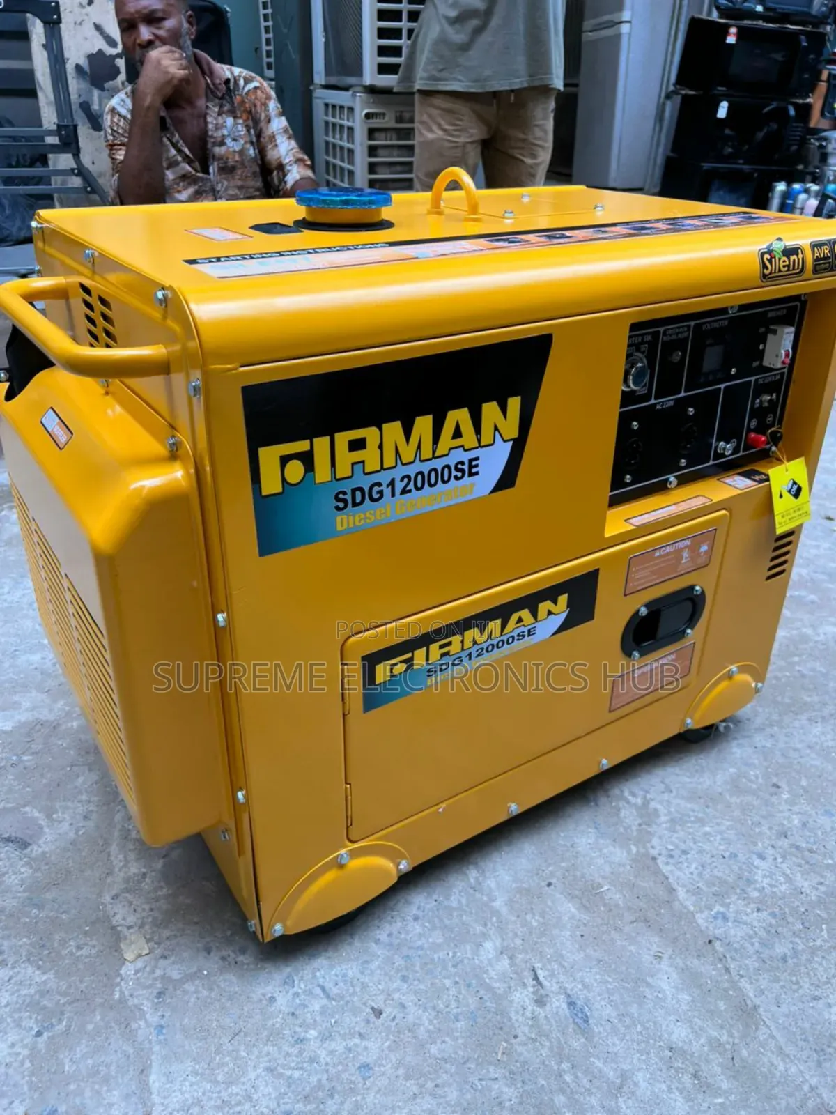 Firman Diesel Soundproof Generator [10kva Capacity With 100% Copper] ●