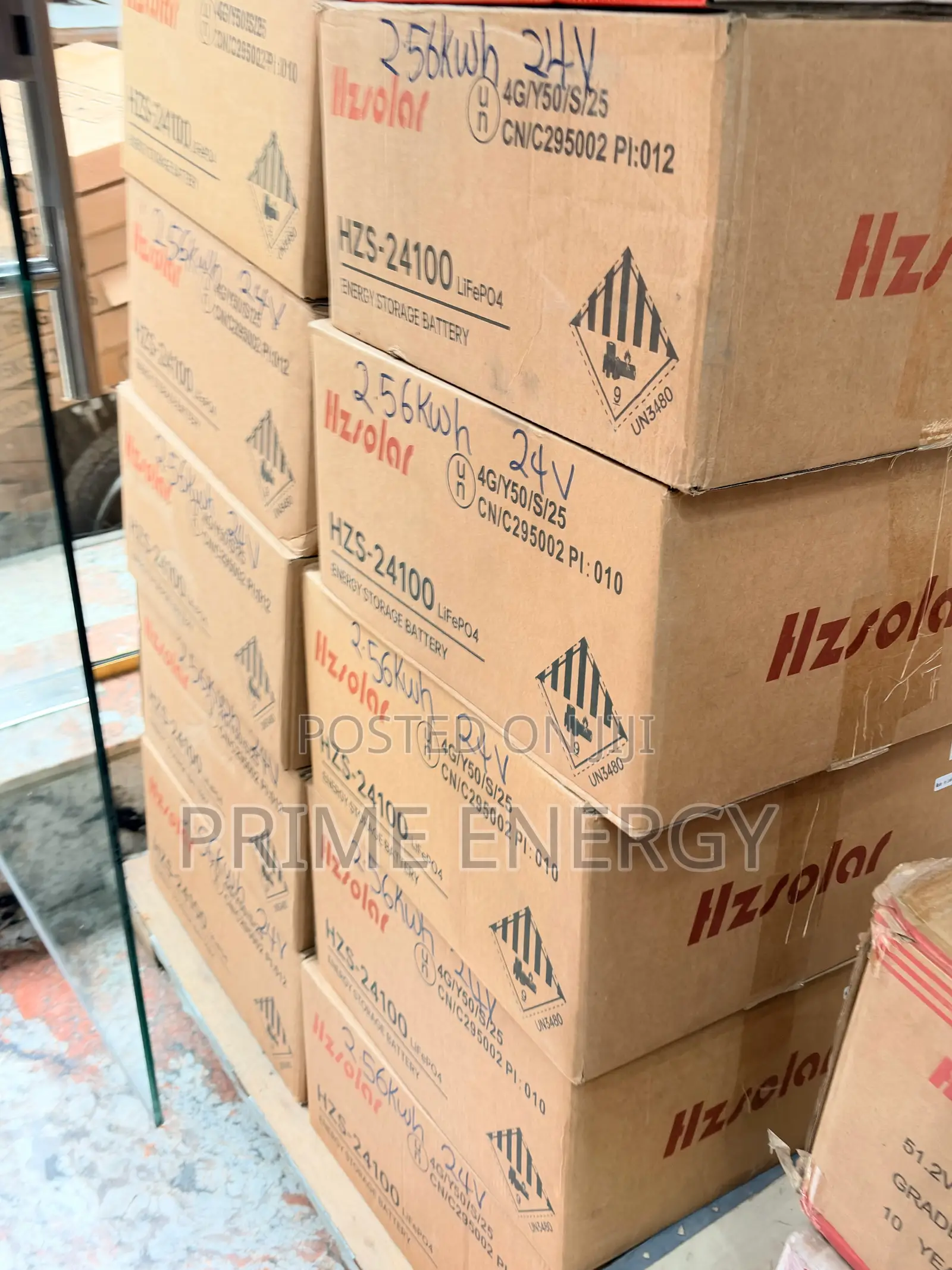Hzsolar 2.5kwh Lithium Battery 24v