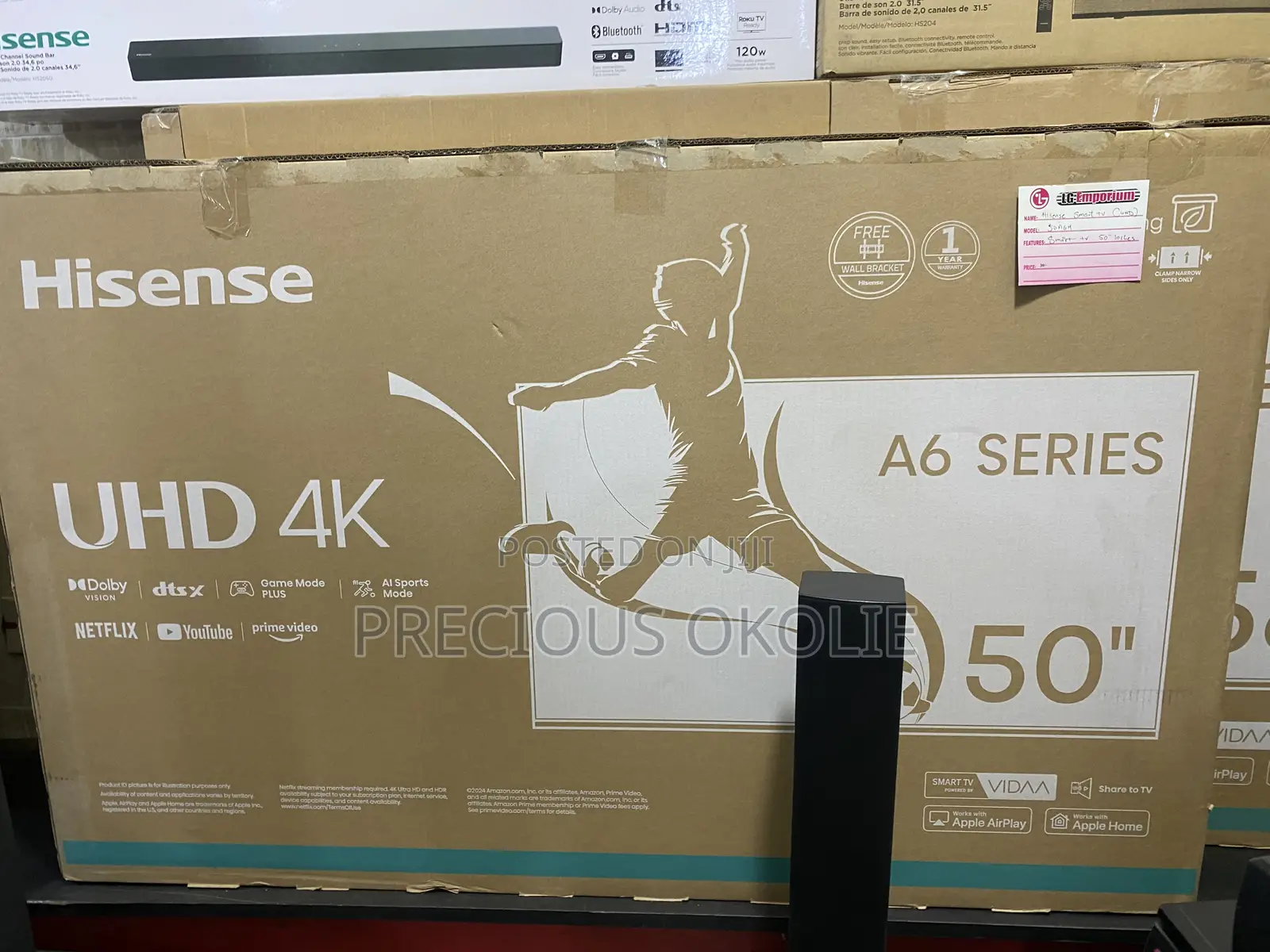 Hisense 50 Inch Uhd Smart Tv