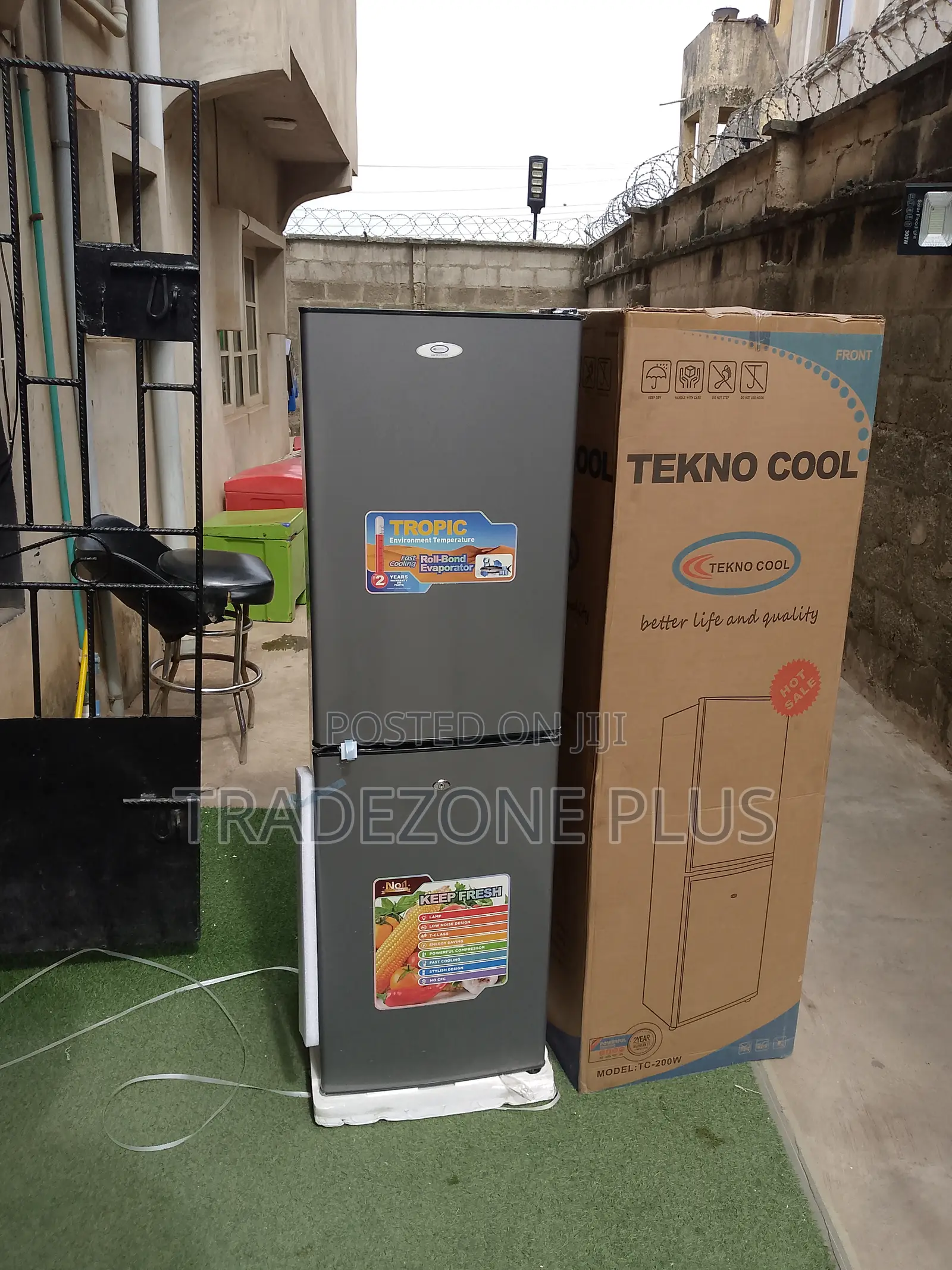 Tekno Cool Tc-200w Double Door Fridge – Affordable Cooling