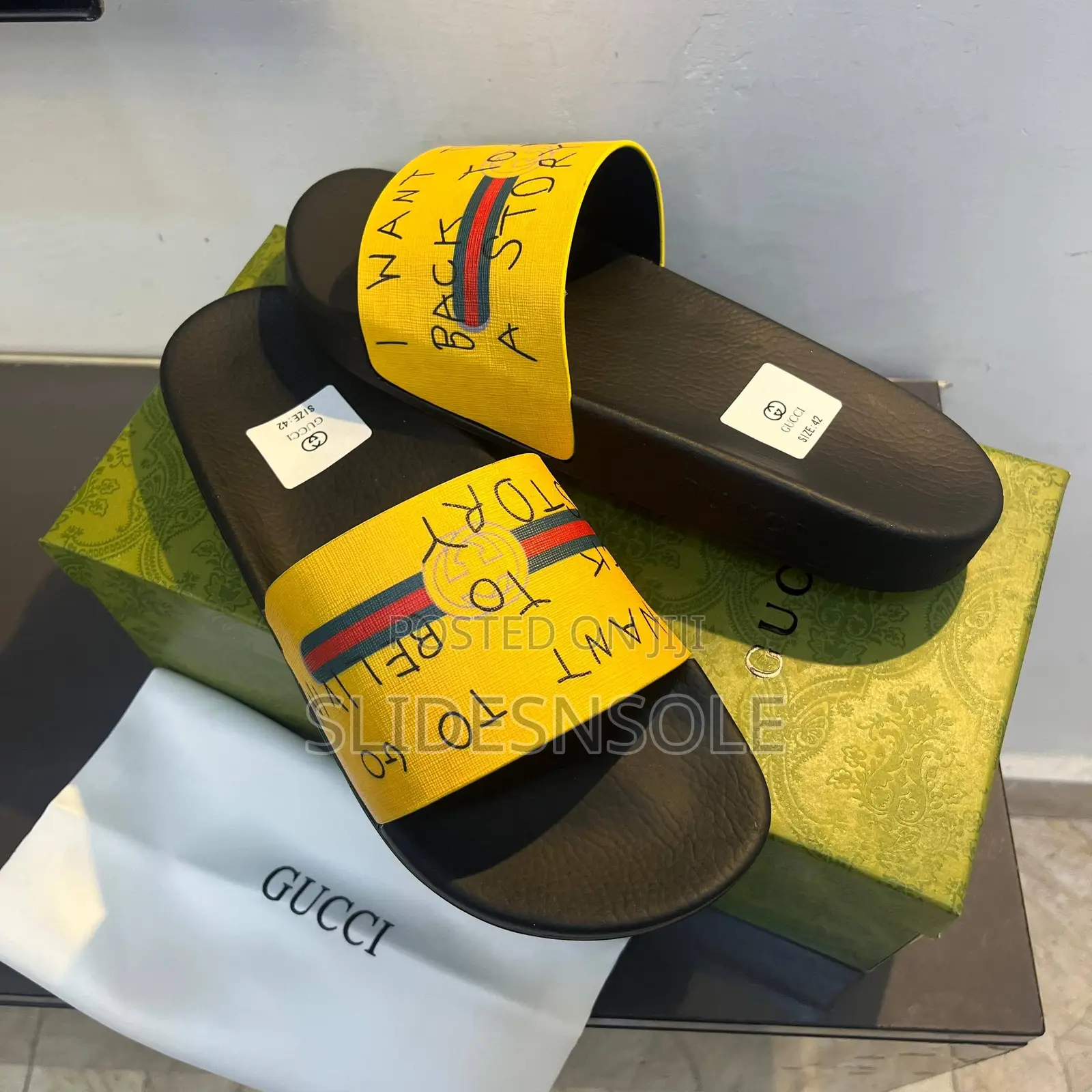 Gucci Luxury Slides