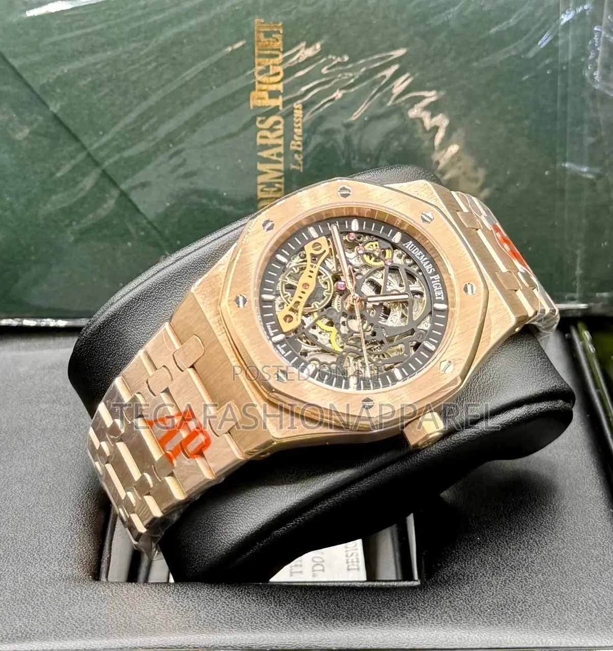 Audermas Piguet Royal Oak Skeleton Face Mechanical Wristwatch