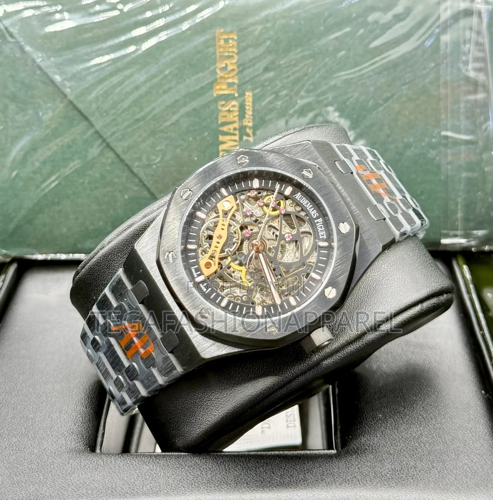 Audermas Piguet Royal Oak Skeleton Face Mechanical Wristwatch
