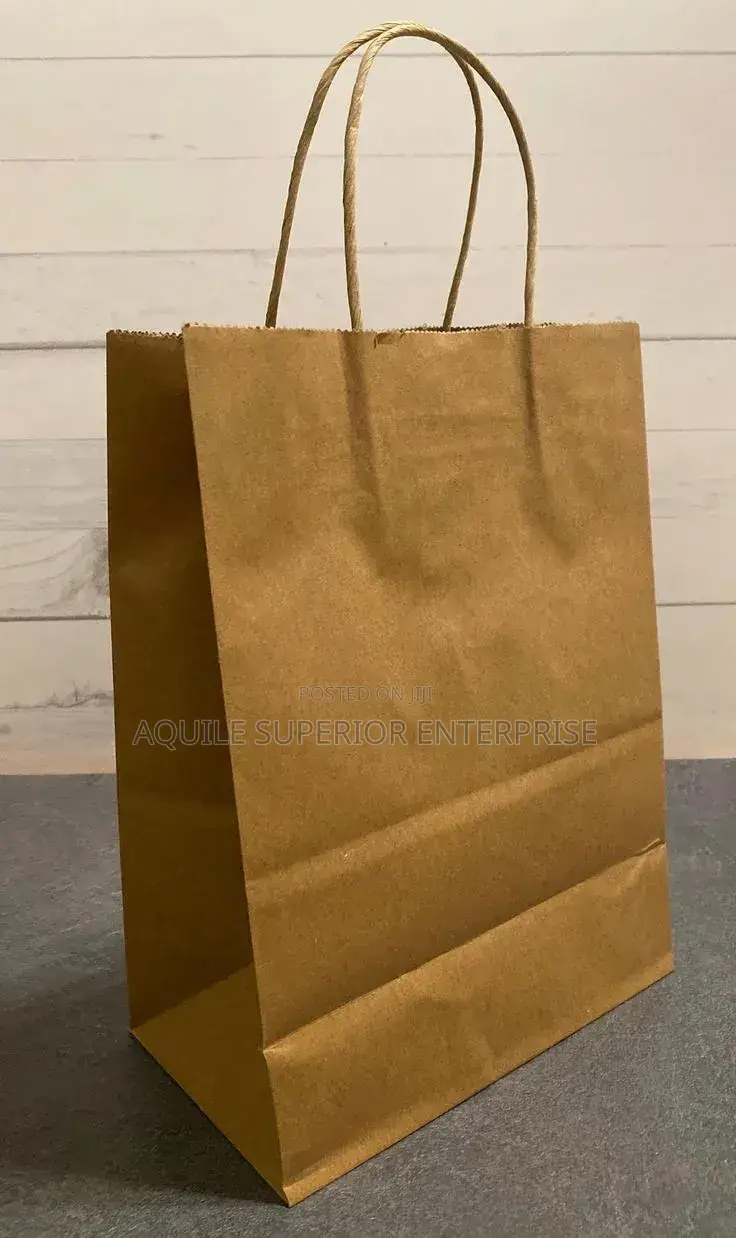 Brown A5 Small Kraft Paper Bag | No Print | 110gsm