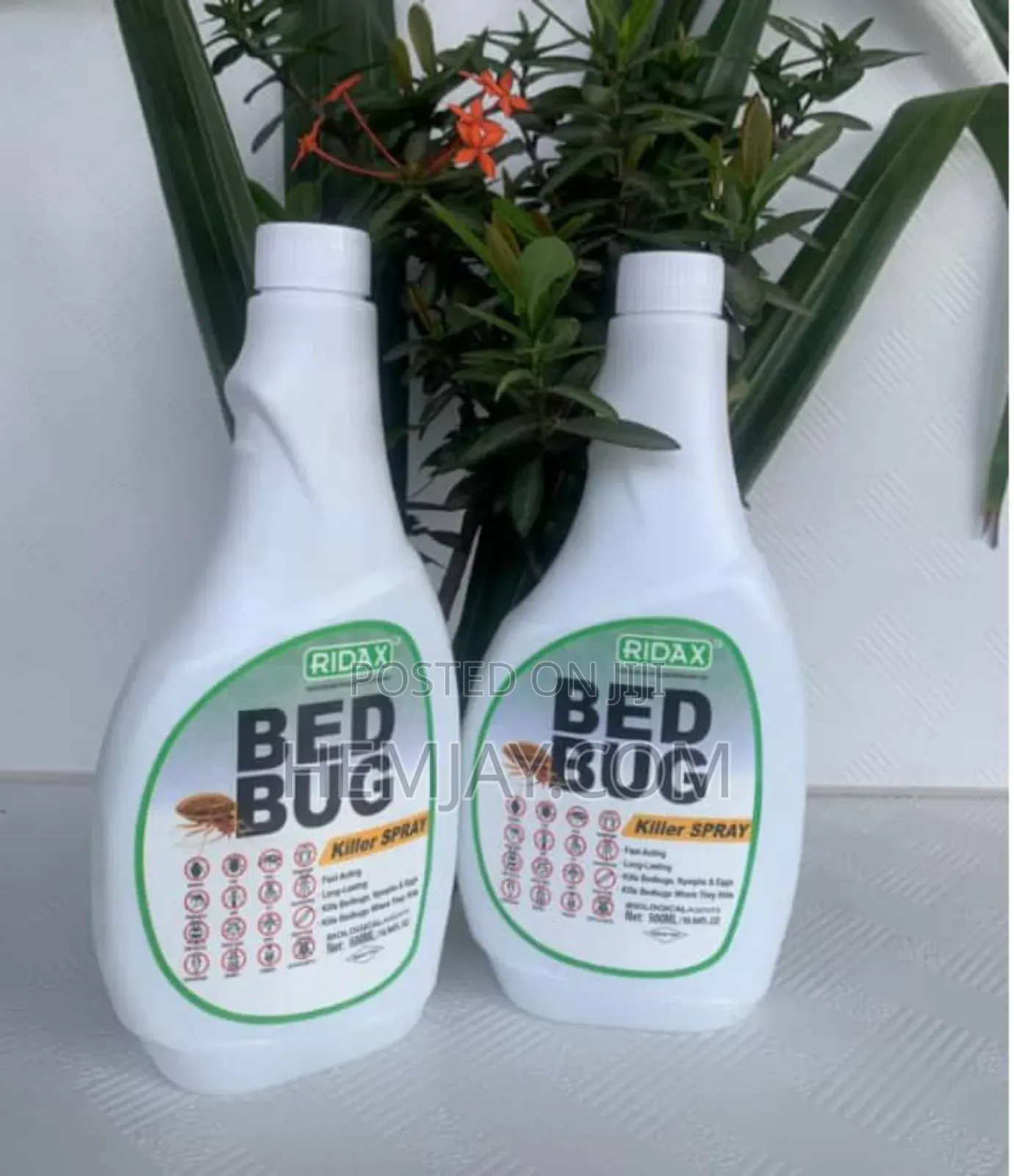 2 Ridax. Deadliest Bedbugs Spray Instant Killer