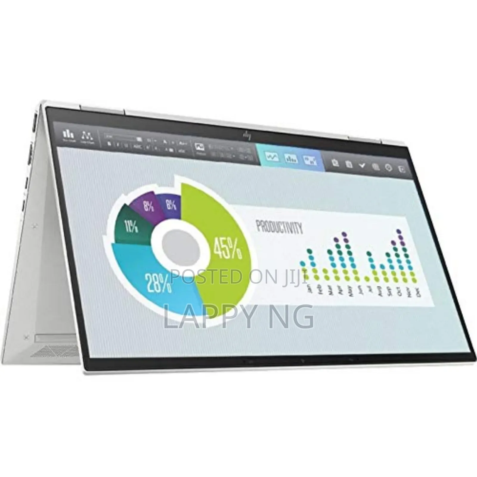 New Laptop HP EliteBook X360 1030 8GB Intel Core i5 SSD 256GB