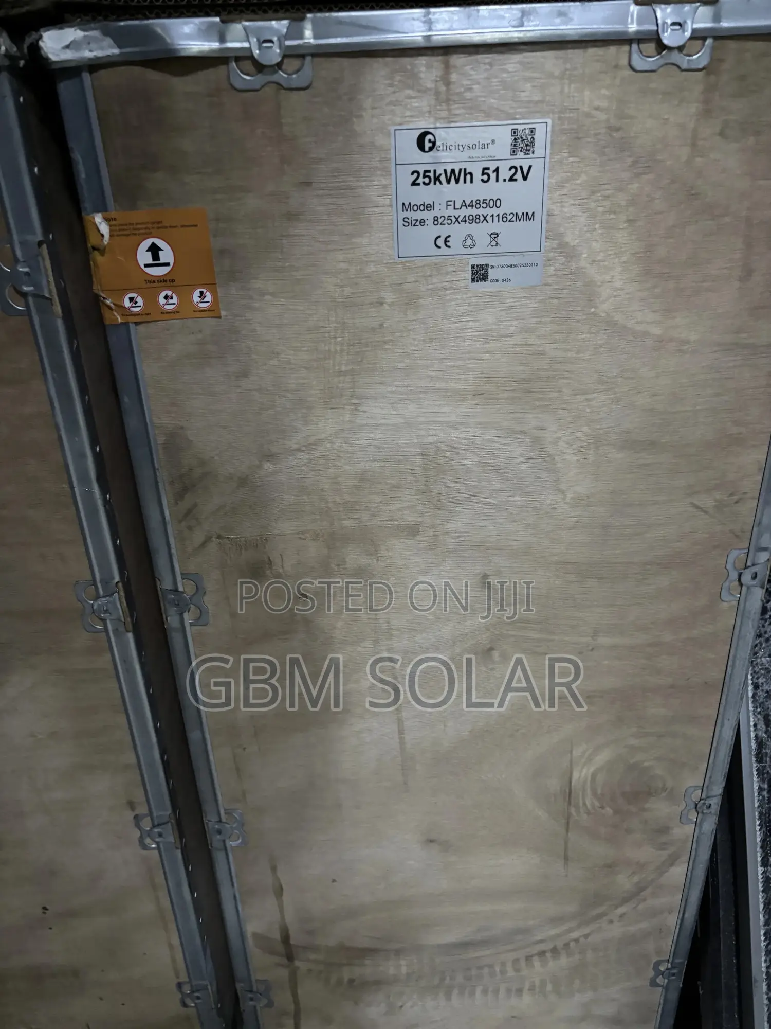 25kwh 48v 500ah Lithium Felicity Battery