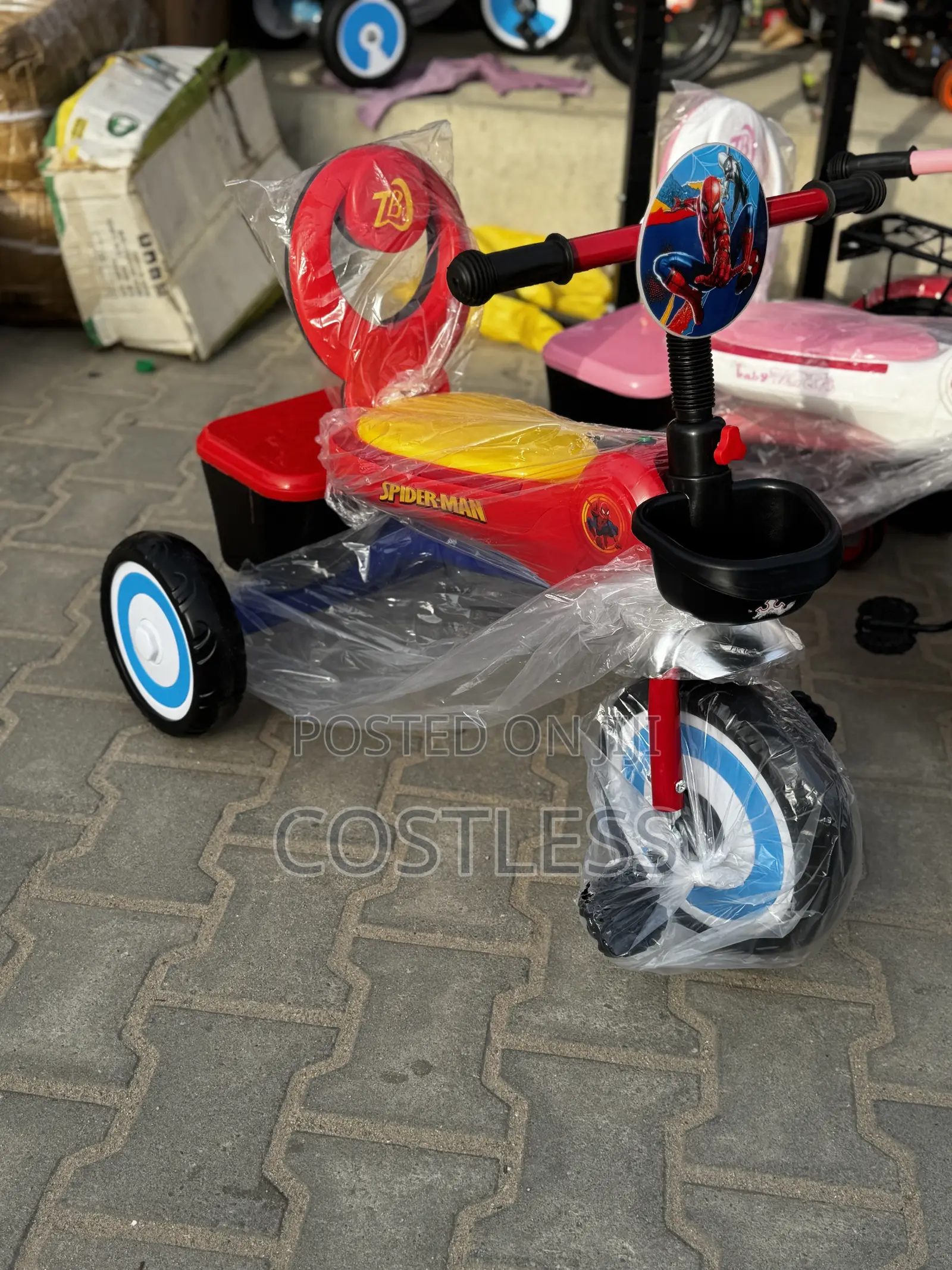 Spider-Man Themed Tricycle for Children,