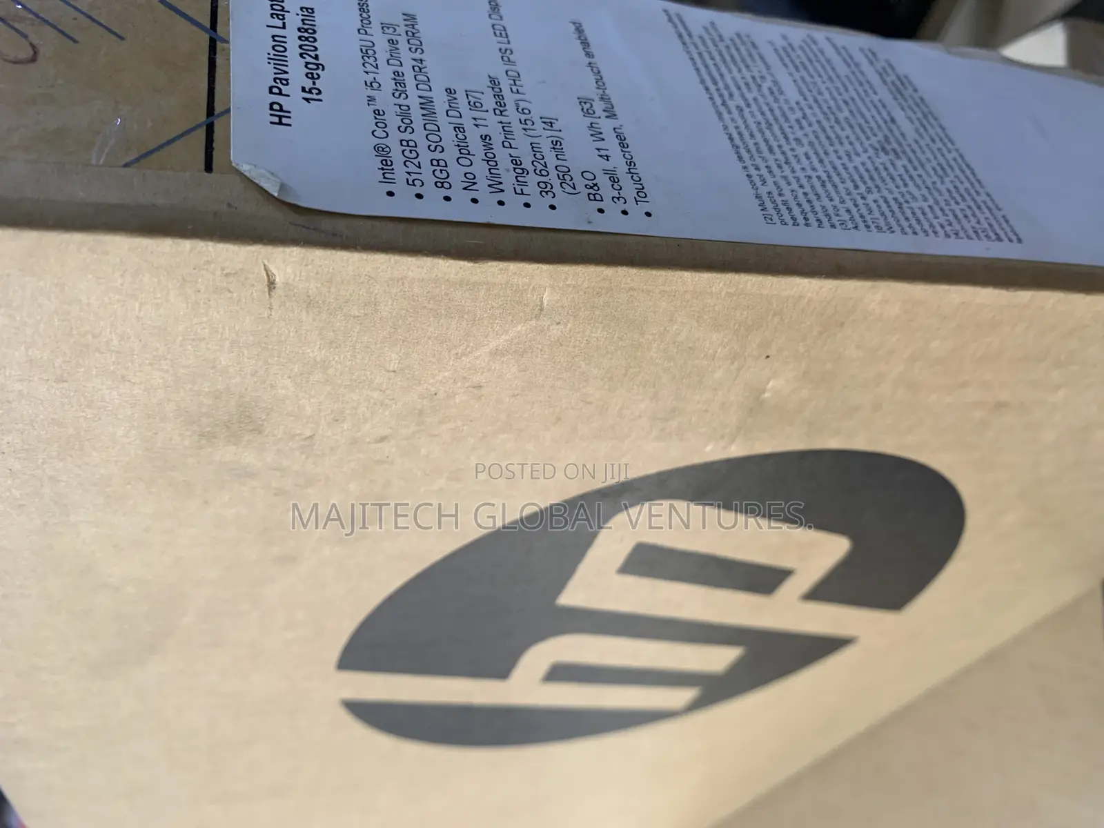 New Laptop HP Pavilion 15 16GB Intel Core i5 SSD 512GB