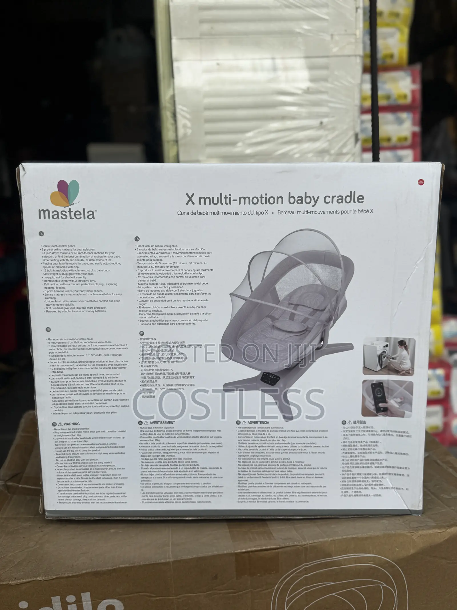 Mastela X Multi-Motion Baby Cradle
