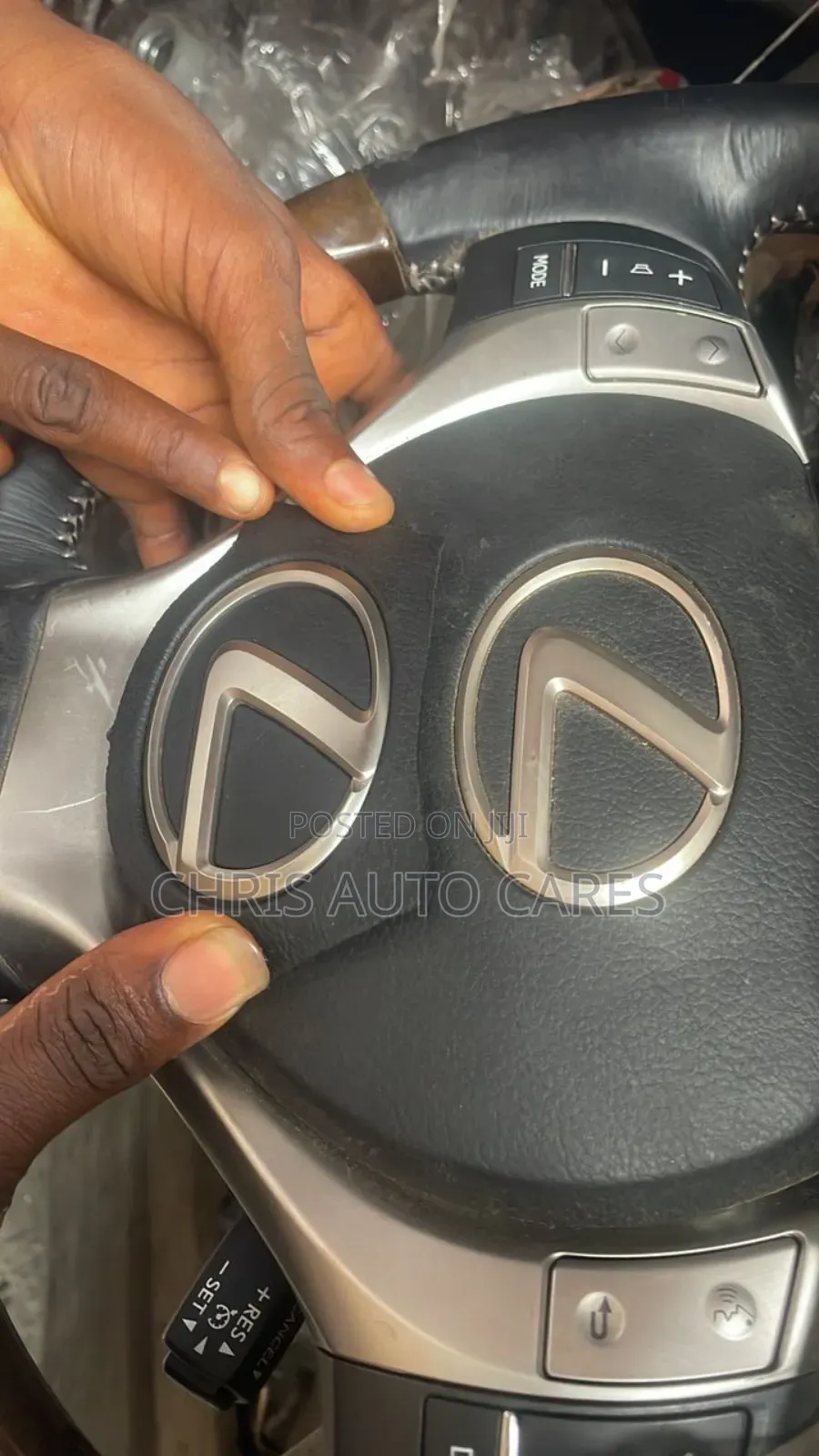 Steering Wheel Logo Available