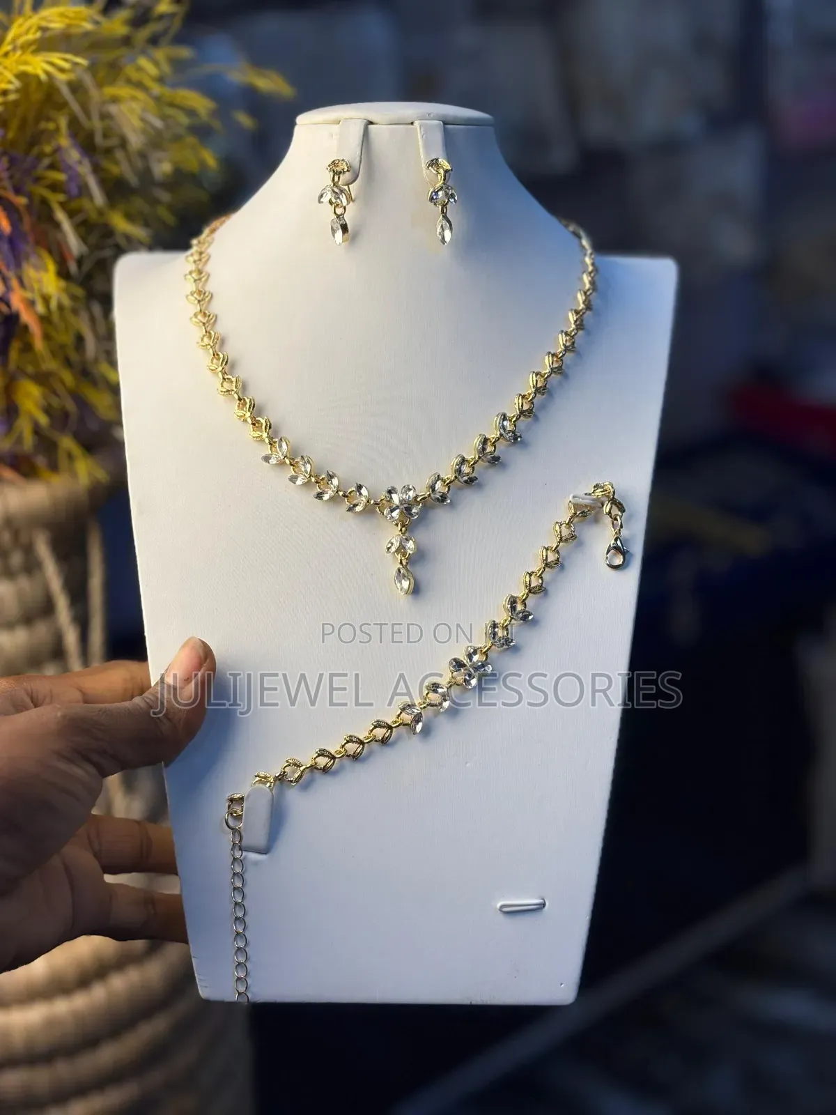Bridal Jewelry Set, Simple And Classy