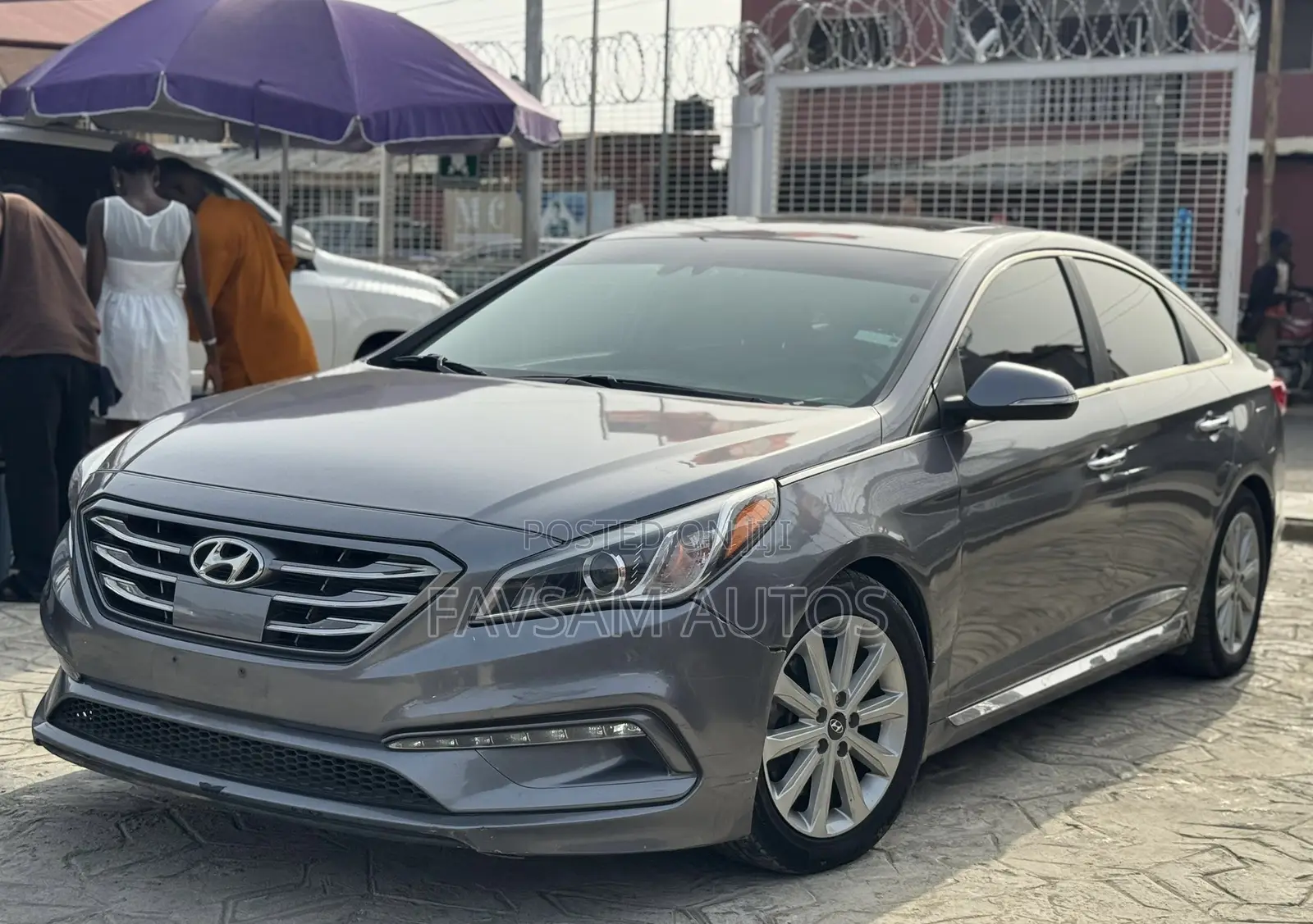 Hyundai Sonata Limited Sedan FWD (2.4L 4cyl 6A) 2016 Gray