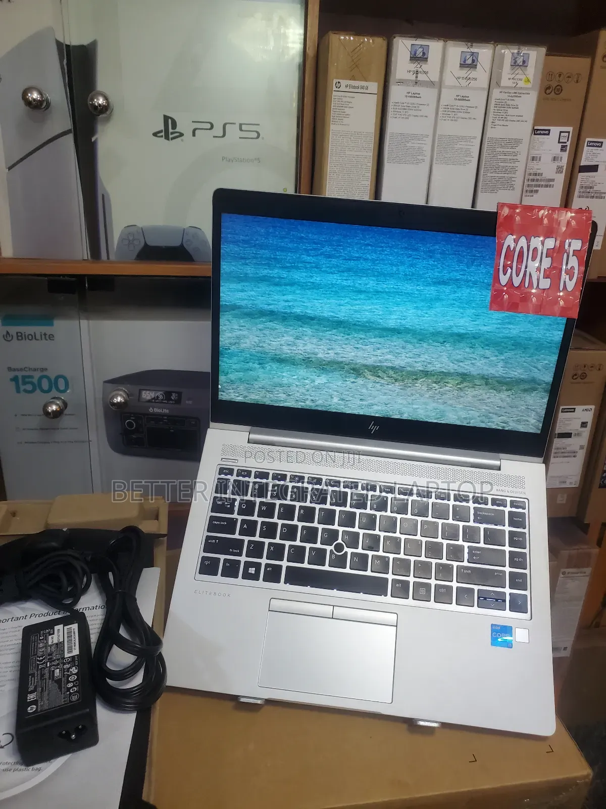 New Laptop HP EliteBook 2570P 8GB Intel Core 5 SSD 256GB
