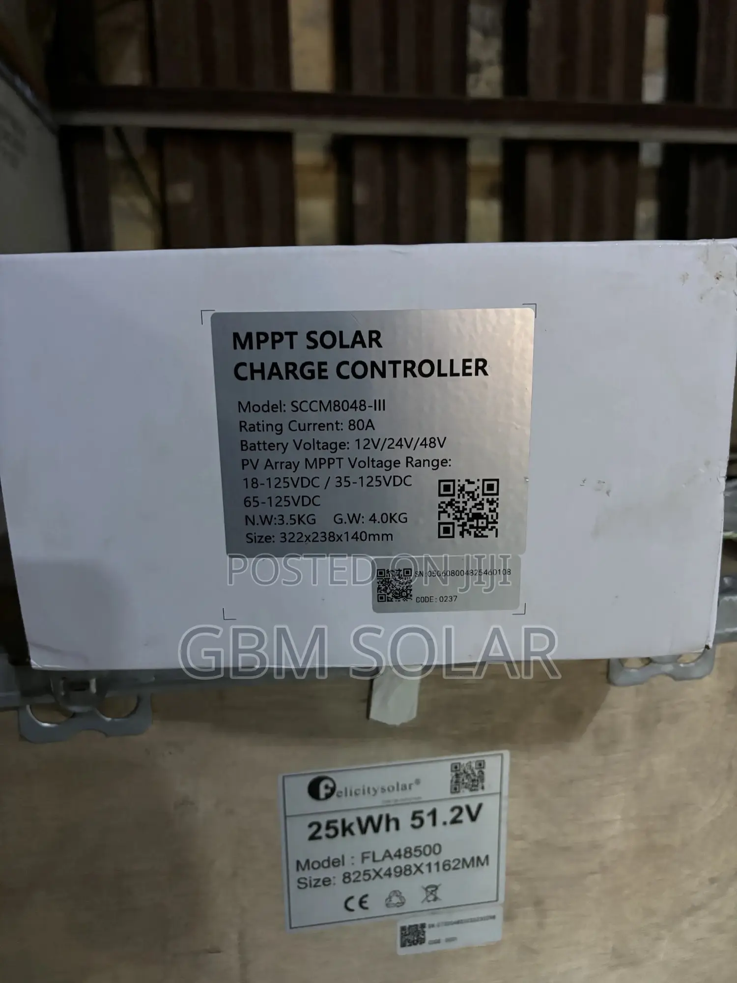 45amh 48v Charge Controller Felicity Solar