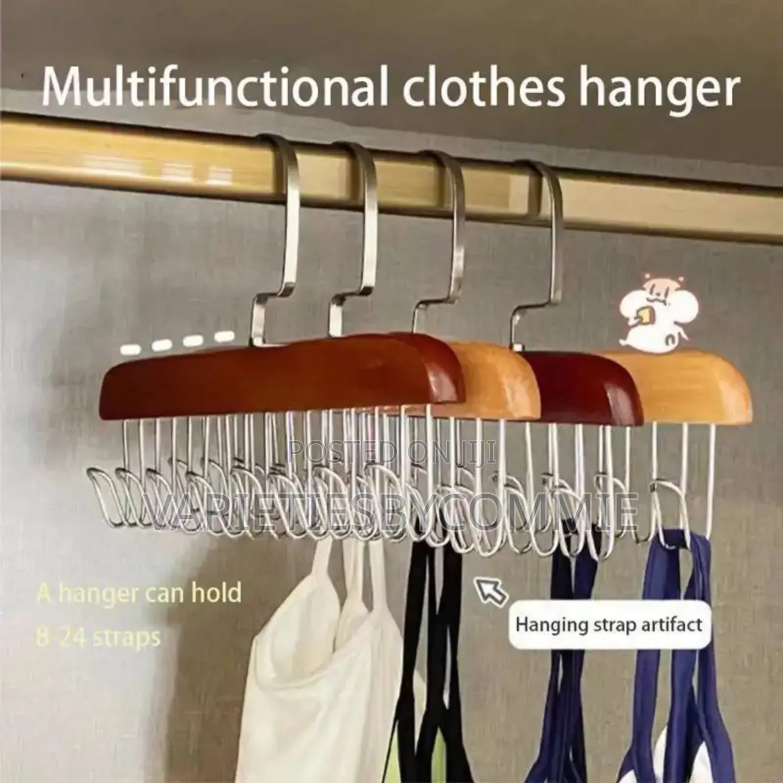 Multifunction Durable Clothes Hanger/Trouser Clip